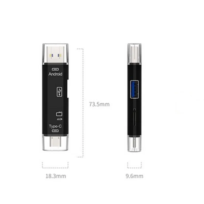 1 шт. устройство для чтения карт SD TF Micro Usb 3 1|Адаптеры Type-C| |