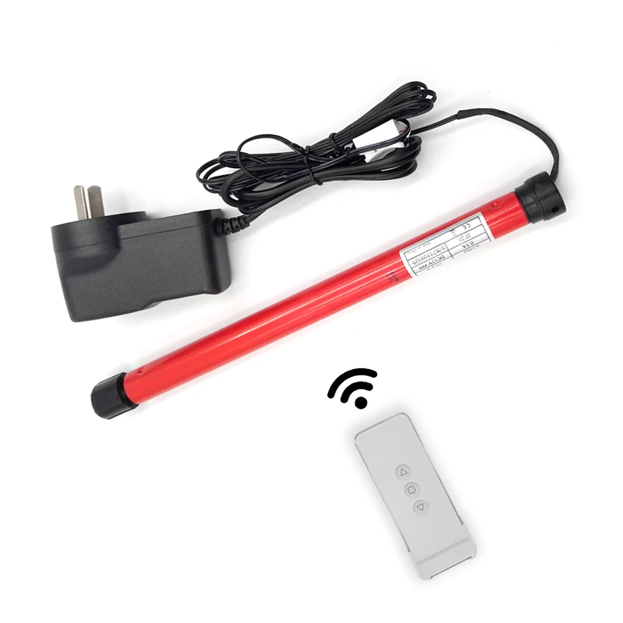 Electric Roller Shade Motor 20mm Tube  DC12V RF433 Tubular Electric Curtain Engine Rolling Blind Motor Work with Broadlink