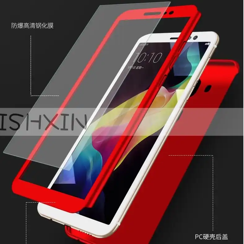 Huawei GX8 телефонные чехлы 360 градусов полный корпус защитный чехол для huawei G8 с
