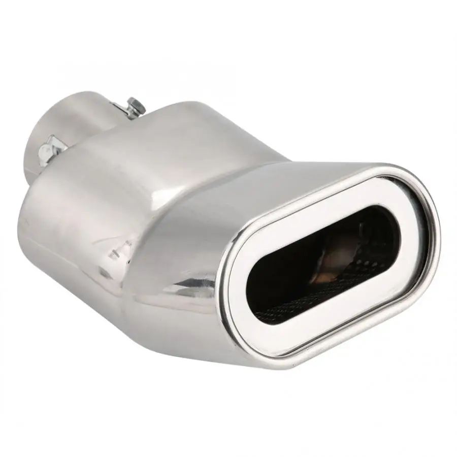 

Stainless Steel Universal Car Modified Exhaust Pipe Rear Tip Tail Throat 61mm Aound Muffler Auto Accessories New arrives