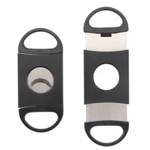 GALINER пластиковый сигарный резак двойные лезвия из нержавеющей стали сигарный Гильотинный карманный нож для сигар COHIBA