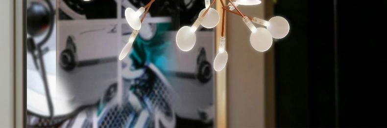 Creative Home Deco Modern Lusre Led Chandelier For Living Room Dining Room Nordic Style Hanging Lamp Chandeliers4