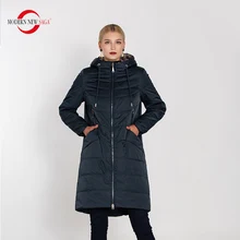 MODERN NEW SAGA 2019 New Autumn Collection Coats And Jackets Women Oversized Parkas Cotton Padded Overcoat Female Ladies Outwear