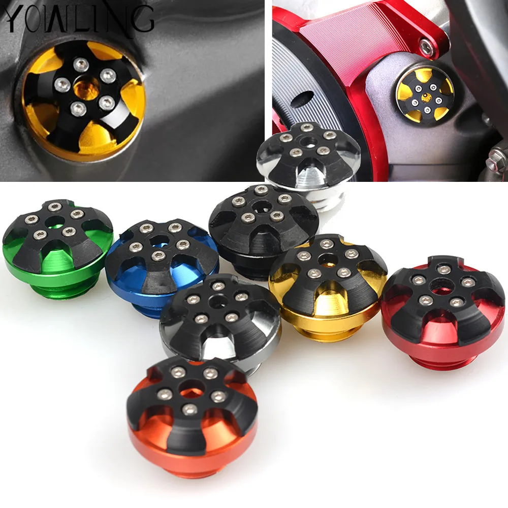 

M20*2.5 motorcycle Engine Oil Cap cnc motorbike Filler Cover Screw for honda CB300F CB500F CB300X CB650F CB1000RR CBR400 MT-09