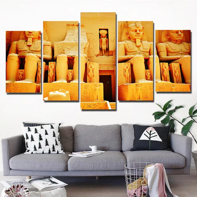 Wall-Art-Poster-Home-Decoration-Modern-Canvas-5-Panel-Ancient-Egypt-For-Living-Room-HD-Print.jpg_640x640