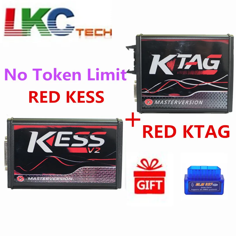 

Red Board Online version KESS 5.017 No Token Limit and KTAG 7.020 ECU Programmer Ksuit v2.47 For Car and trucks