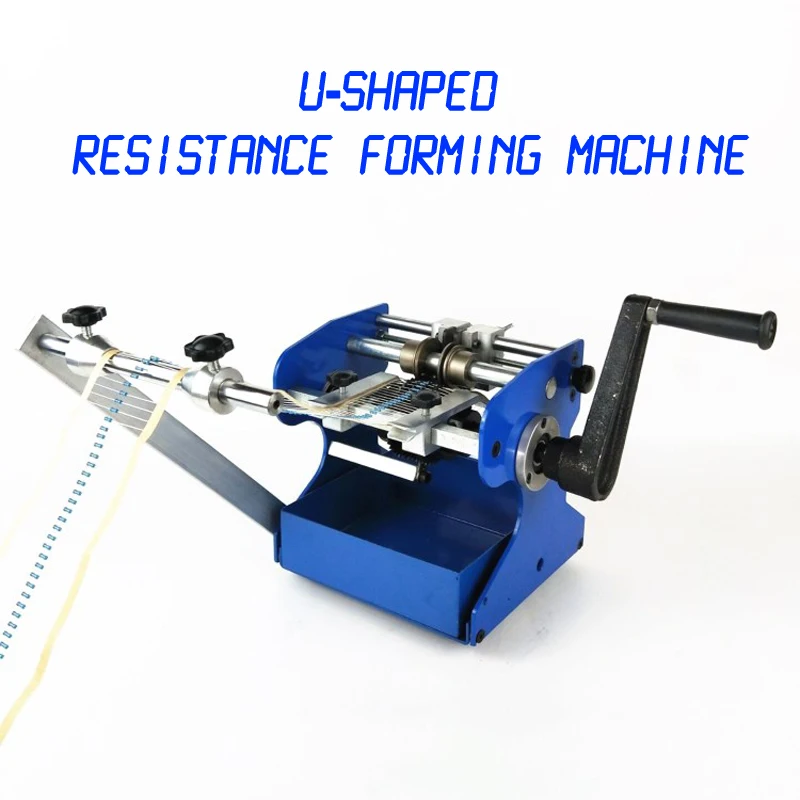 1pc U/f Type Resistor Axial Lead Bend Cut & Form Machine Resistance