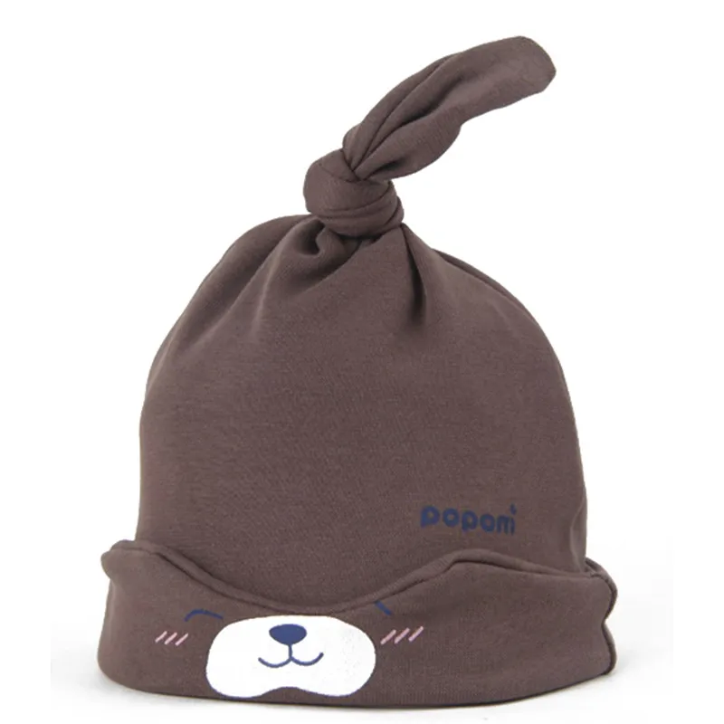 

New Comfort Cartoon Baby Toddlers Cotton Sleep Cap Headwear Cute Hat Mult-color