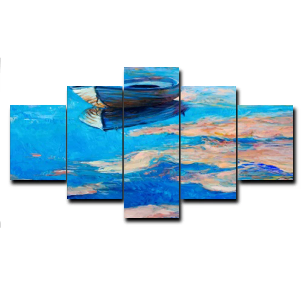 

5 Panel Graffiti Abstract Nordic Outside Posters&Prints Wall Art Canvas Painting Living Room Bedroom Home Decoration No Frame