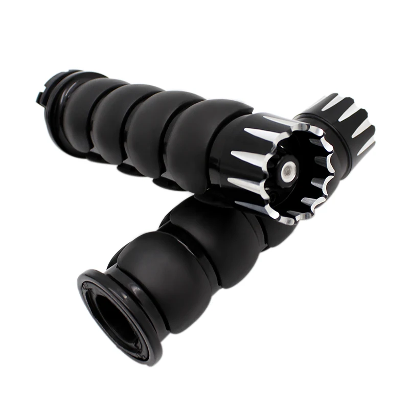 Nuoxintr Rubber Handle bar Hand Grips For Harley Sportster XL883 Dirt Bike Motocross Motorcycle Enduro MX Offroad