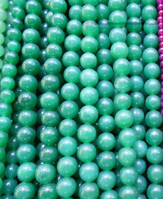 

4mm 6mm 8mm 10mm Natural charms Green Aventurine Round Stone Beads