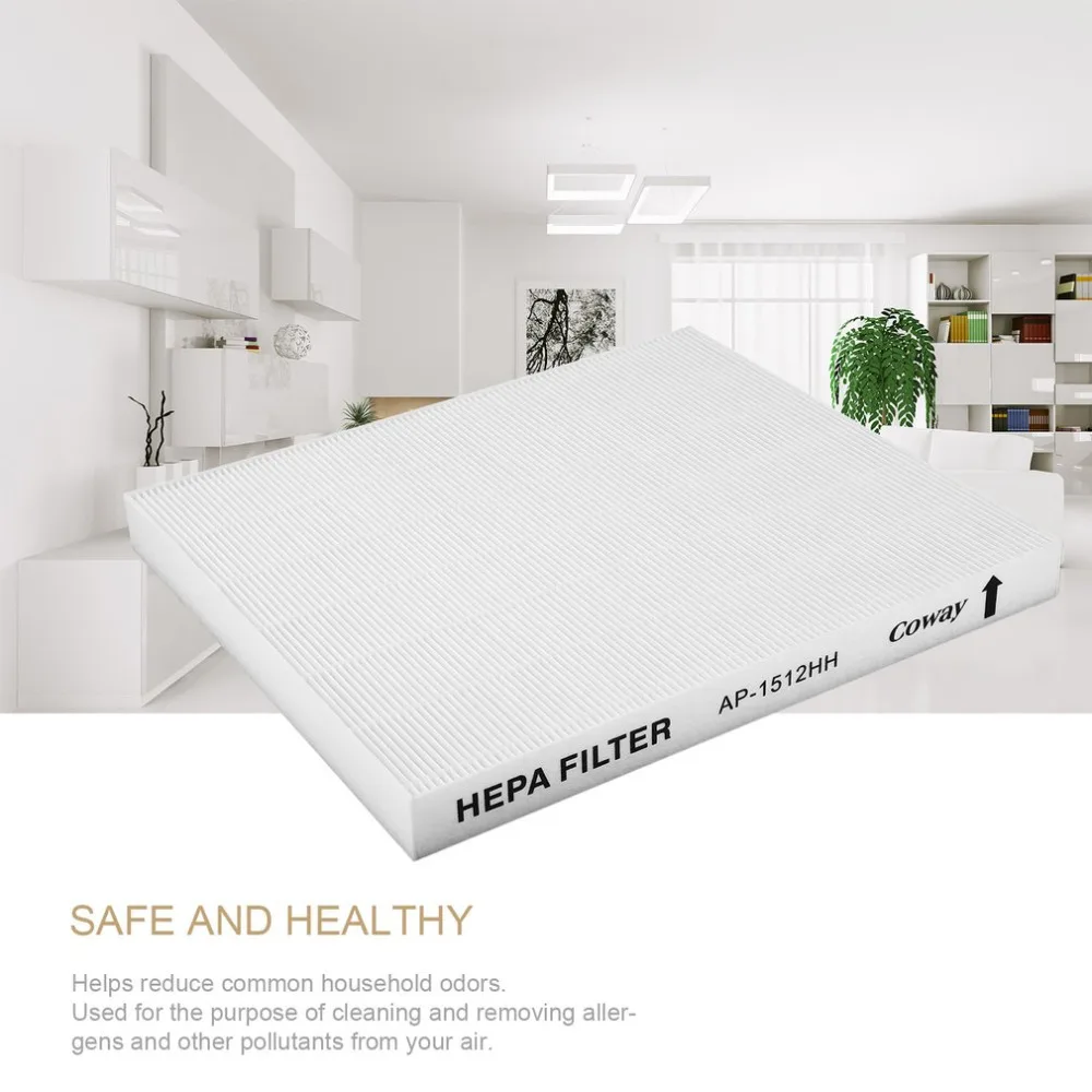 

2018 New Air Purifier Filter Professional Replacement Universal Design for Coway / AP 1512HH Household Odors Cleaning Tool