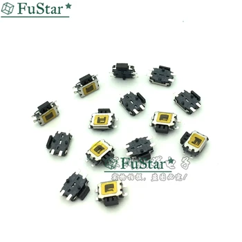 

10 Pieces YD-3414 4Pin SMT SMD Side Tact Tactile Push Button Switch Mount rated load DC 12V 0.5A Middle Turtle Switch 4.7*3.5 MM