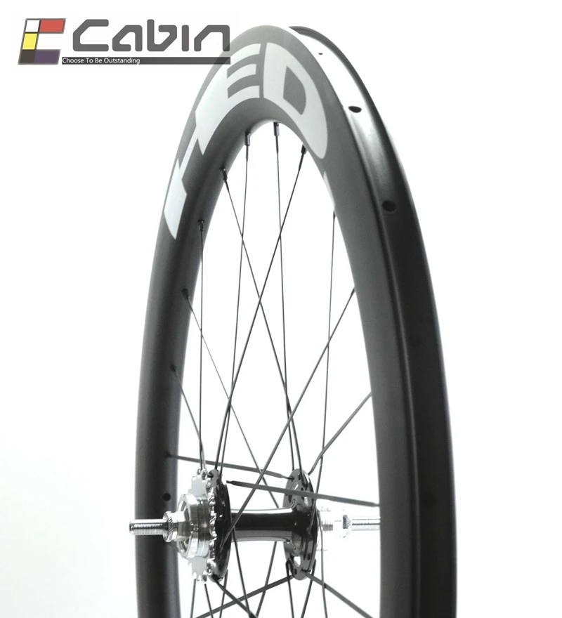 Cheap HED track bike carbon wheelset, 50mm clincher/tubular ,700C track bike carbon wheel,fixed gear street bike carbon wheel 15 Cheap HED track bike carbon wheelset, 50mm clincher/tubular ,700C track bike carbon wheel,fixed gear street bike carbon wheel 15