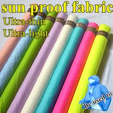 1,5*1 м ультра-тонкий и супер светильник 15D нейлон тафта ткань для одежды прозрачный пуховик лайкра DIY шитье