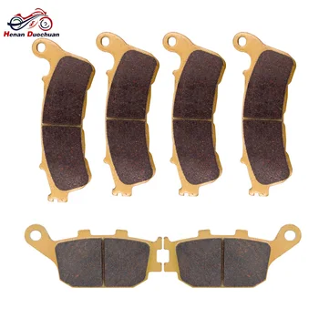 

6pcs Motorcycle Front Rear Brake Pads Disk For HOMDA CBF 600 1000 CBR 600 FAB/FAC XL 700 VA8/VA9/VAA CB 1100 D 2006-2013