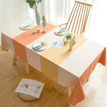 Kitchen Waterproof Table Cloth Tablecloth Rectangular Tablecloths Pastoral Dining Table Cover Obrus Tafelkleed mantel mesa nappe