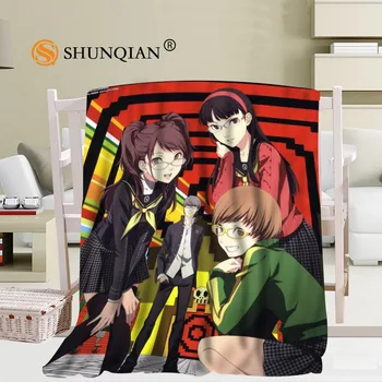 

Custom Persona 4 Blanket Office Sofa Blanket Portable Soft Blanket Bed Plane Travel Adult Home Blanket