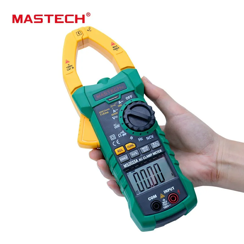 Цифровой Мультиметр MASTECH MS2015A Автоматический диапазон переменный ток 1000A