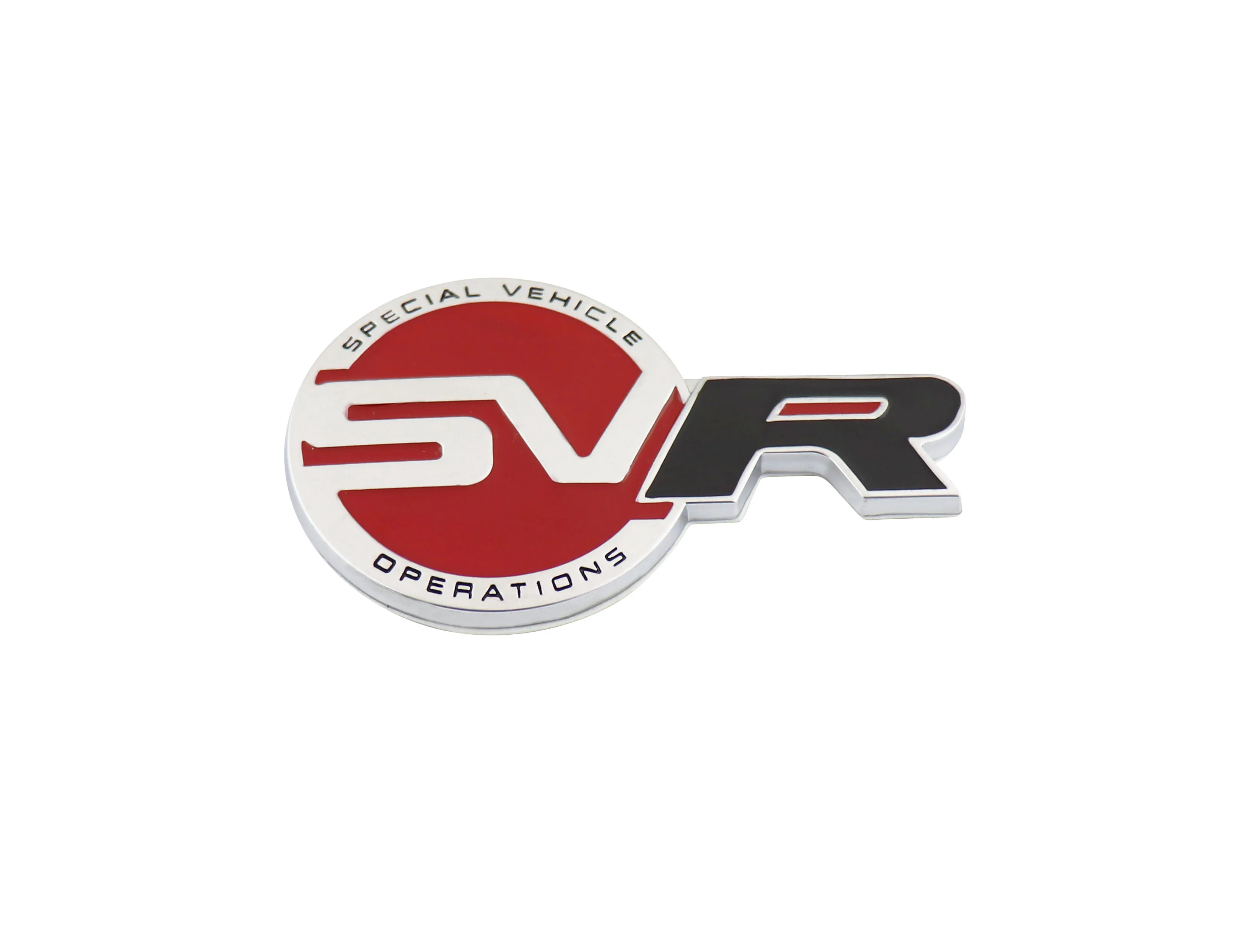 Красный черный SVR SV для Range Rover Sport крыло багажник эмблема значок Стикеры|Наклейки