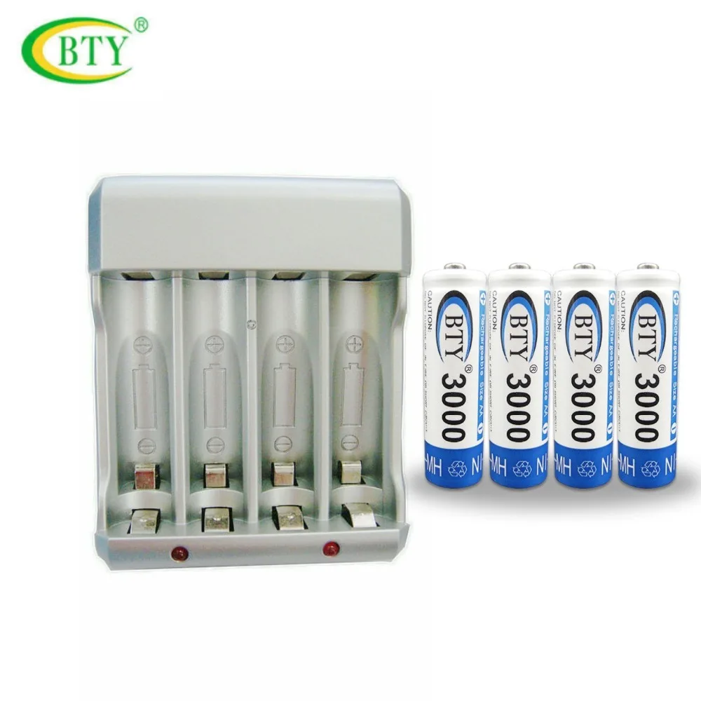 Аккумуляторная батарея BTY AA 1 2 V 3000mAh Ni-MH с BTY-825 Ni-Cd AAA | Электроника