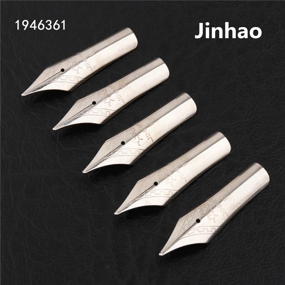 Jinhao 5 шт. тонкий перьевая ручка универсальная другая ручка вы можете использовать серии канцелярские принадлежности для студентов другой наконечник ручки