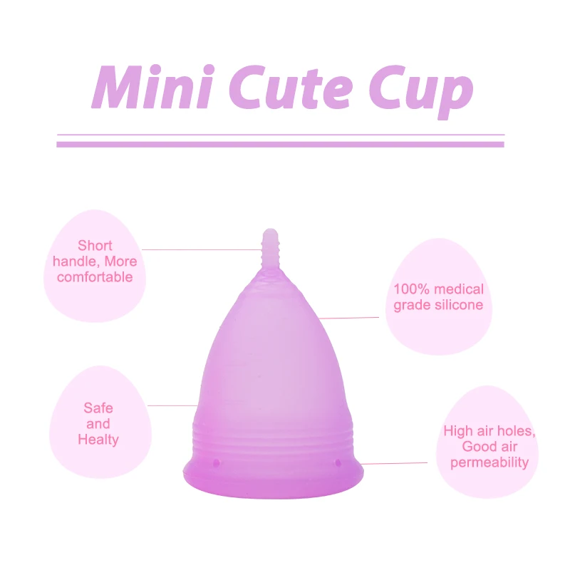 Менструальная чашка, медицинская силиконовая чашка копа, менструальная женская гигиеническая многоразовая чашка, хорошая, чем менструальные подушечки, Женская чашка