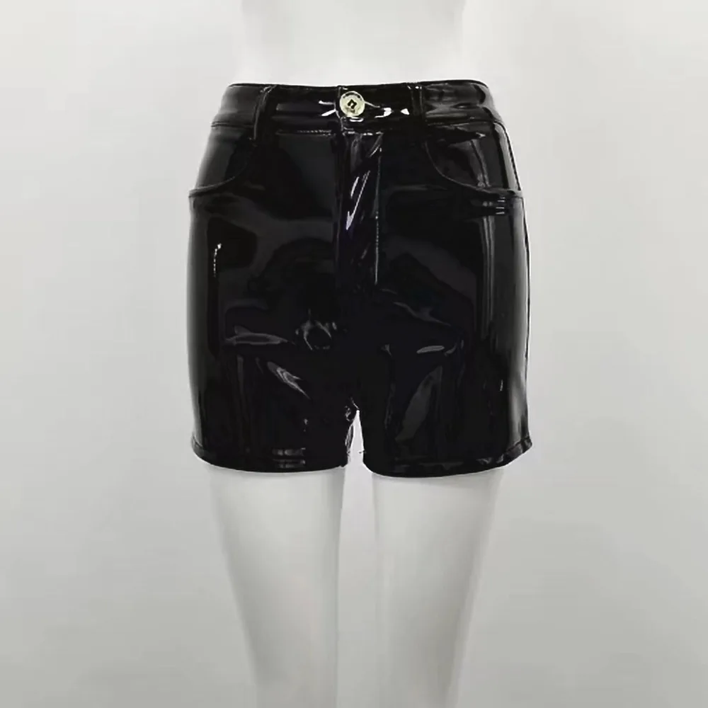 

New Arrival Ladies Sexy Black Leather Skirt 2018 Designer A Line Skirt Faldas