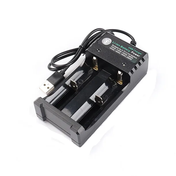 

Sofirn 2 Slots USB 18650 Battery Charger 4.2V Smart Charger lithium-ion Battery Charger for 26650 18650 16340 14500 16340 18350