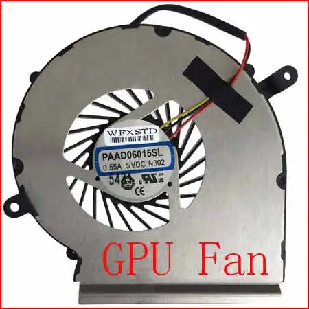 Вентилятор охлаждения процессора радиатор для MSI GE62 PAAD06015SL ноутбук кулер радиаторы Вентилятор охлаждения