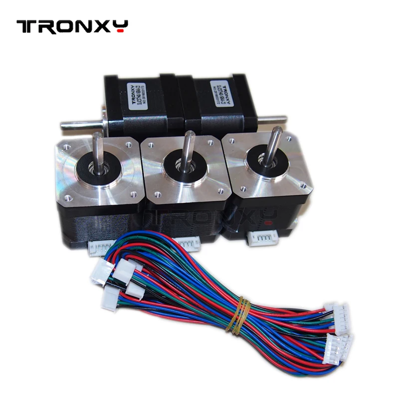 Детали и аксессуары для 3D-принтера TRONXY одноминутный шаговый двигатель экструдер