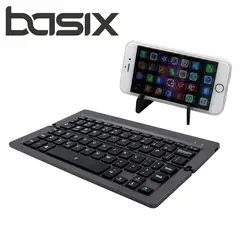 Беспроводная bluetooth-клавиатура BASIX Mini для Windows, Android, IOS, ПК, смартфонов