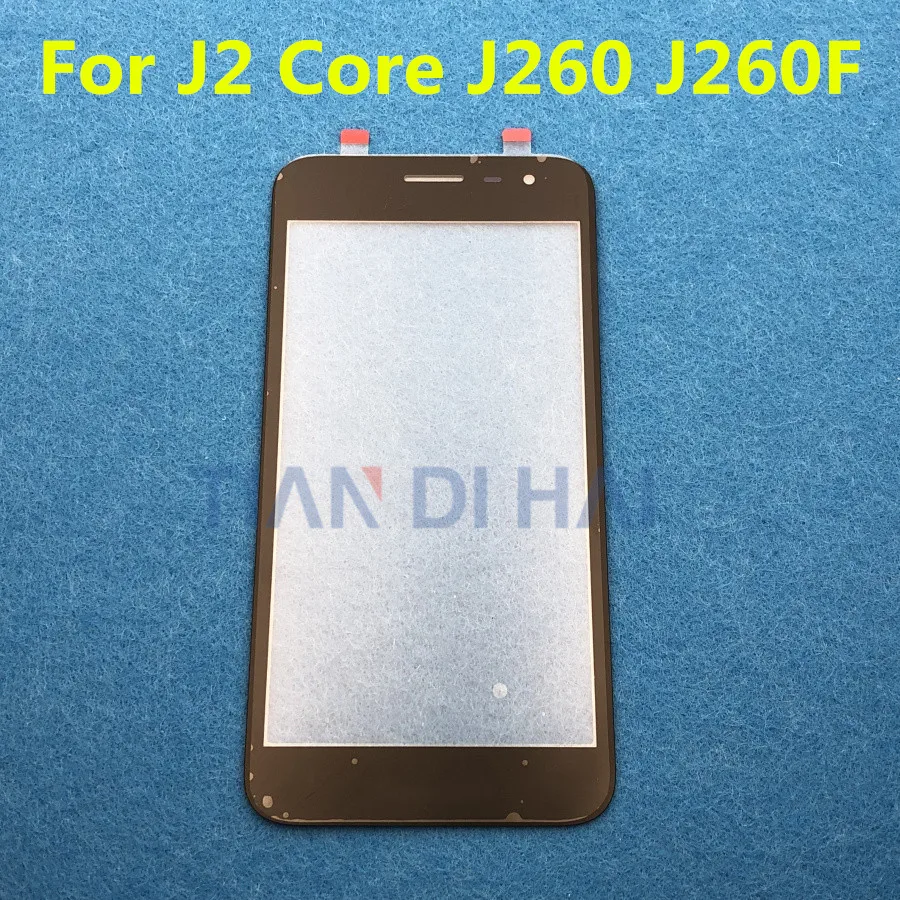 1 шт. передний внешний экран со стеклянной линзой для Samsung Galaxy J2 Core J260 J260F J260SM Замена сенсорного экрана