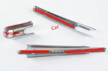 

For Peugeot 5008 2017 ABS Chrome Rear Window Windscreen Wiper Blade Cover Washer Sticker Accessories