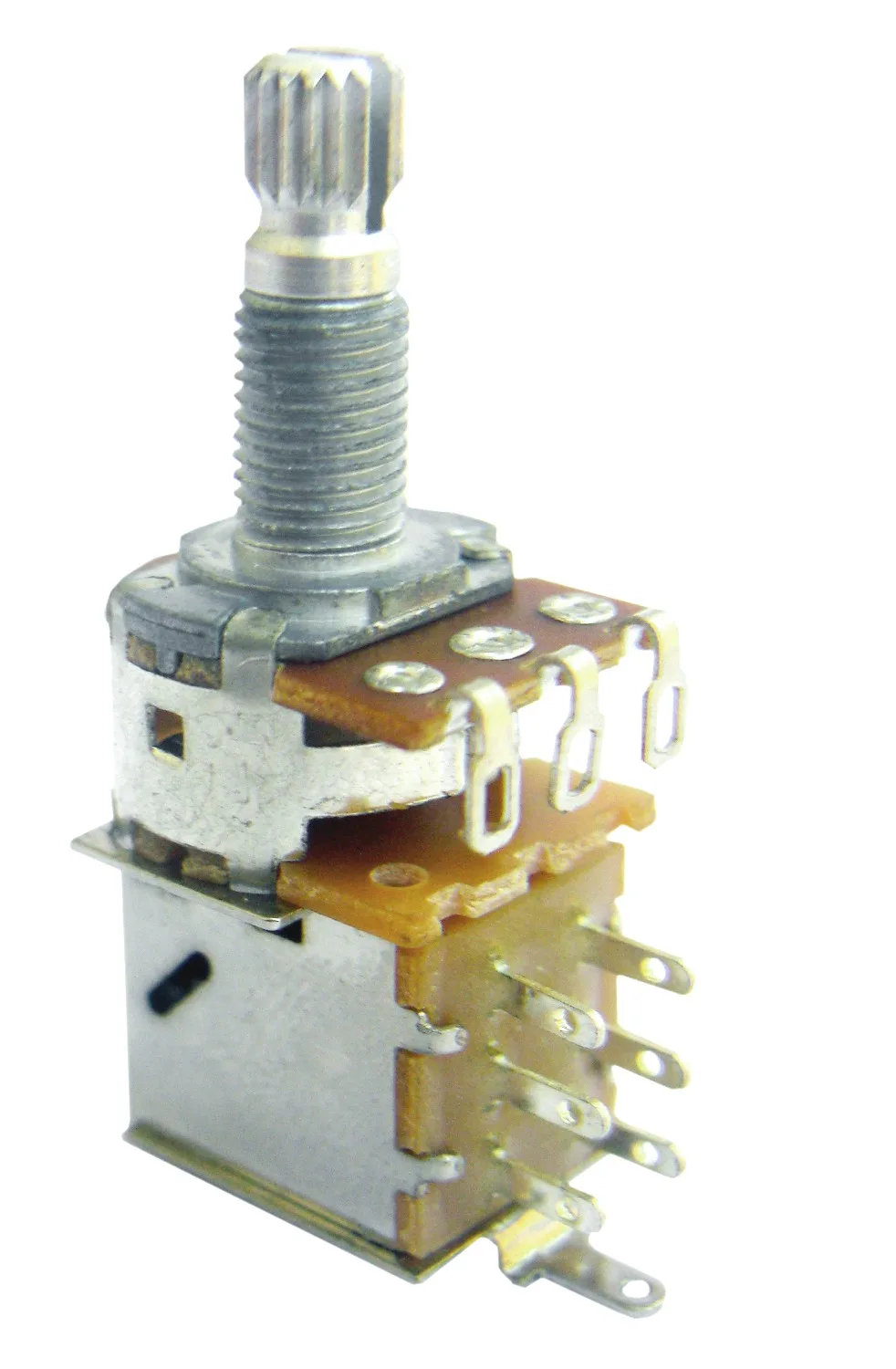 

Push Pull Audio 10K 25K 50K 100K 250K 500K with Central Click Switch DPDT POTENTIOMETER