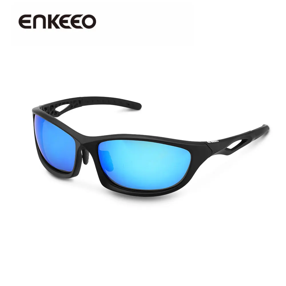 Enkeeo Polarized cycling Eyewear TR90 Frame UV400 Protective Lenses