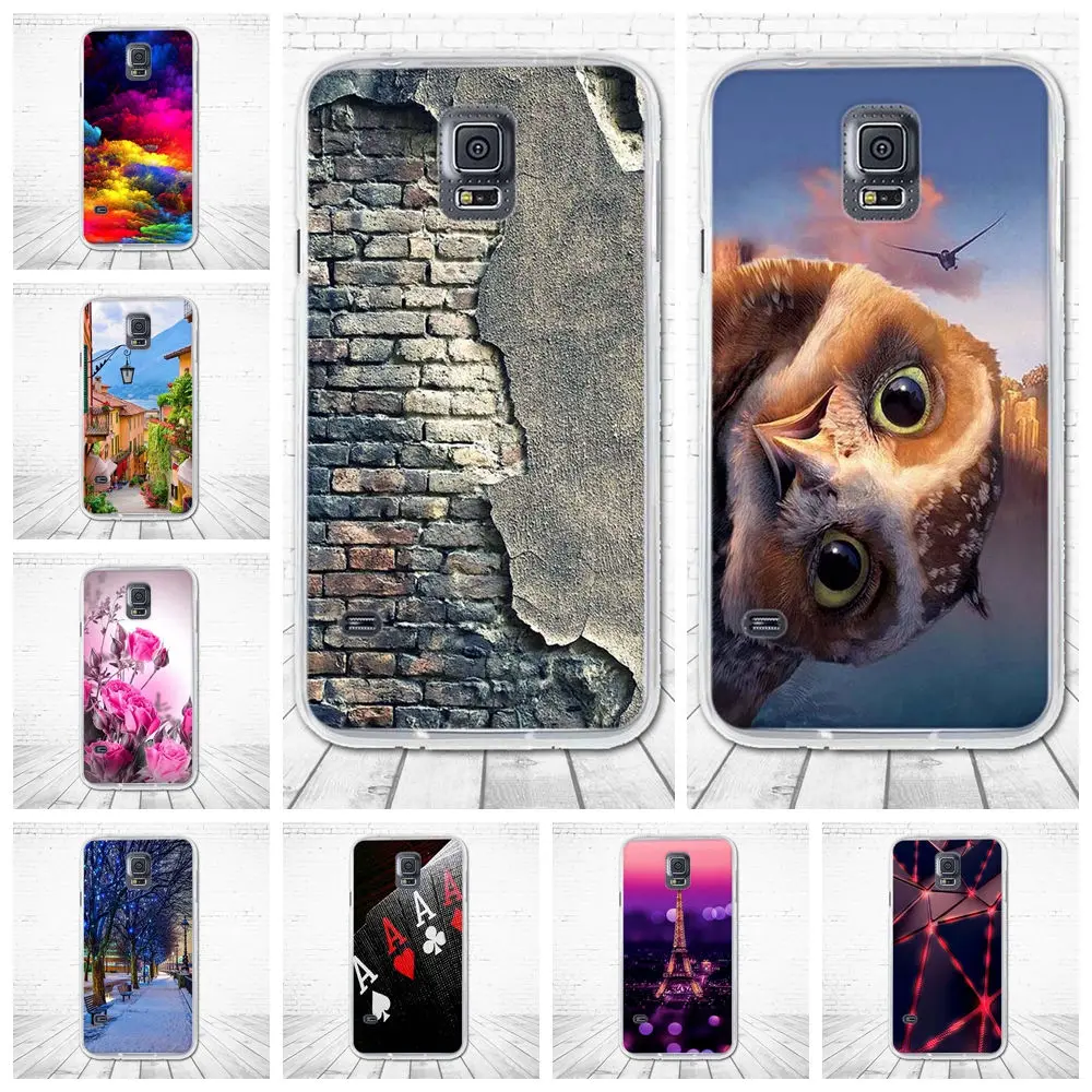 

For Samsung Galaxy S5 Case Soft Silicon TPU Cover For Samsung S5 Neo Case 3D Cute Capa For Samsung S5 i9600 SM-G900F Phone Cases