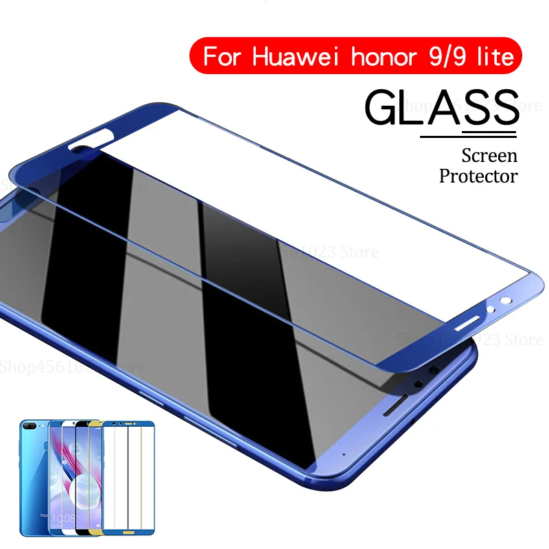 

9D Screen Protector on For Huawei Honor 9 10 Lite i 9i 10i 10lite 9Lite View 10 View10 8s y5 2019 Full Cover Tempered Glass Sklo