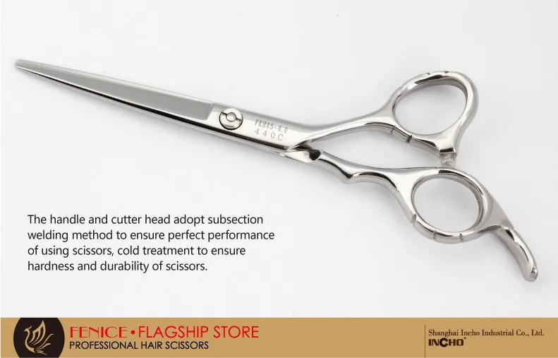 6,5 дюймов Парикмахерские ножницы Инструменты для укладки волос наивысшего качества два типа ручки JP440C, сверкающее серебро