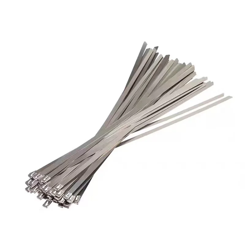 100 шт./лот W4.6mm* 100 мм из нержавеющей стали кабельные стяжки WRAP