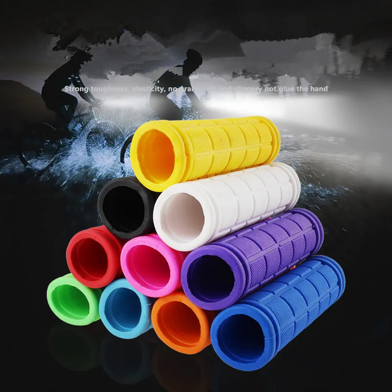 

1pair New multicolor Bicycle Handlebar Grips Fixie Fixed Gear Bike Rubber Cycling Sports outdoor camping Accessories