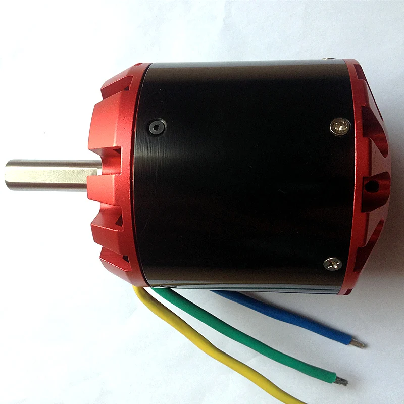 

FATJAY BLDC sensorless motor outrunner 22.2-51.8V large 80100 200KV 270KV with hall sensor for electric bicycle scooter robot