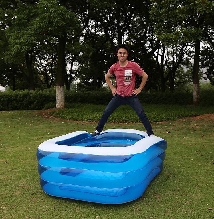 piscine gonflable en longueur