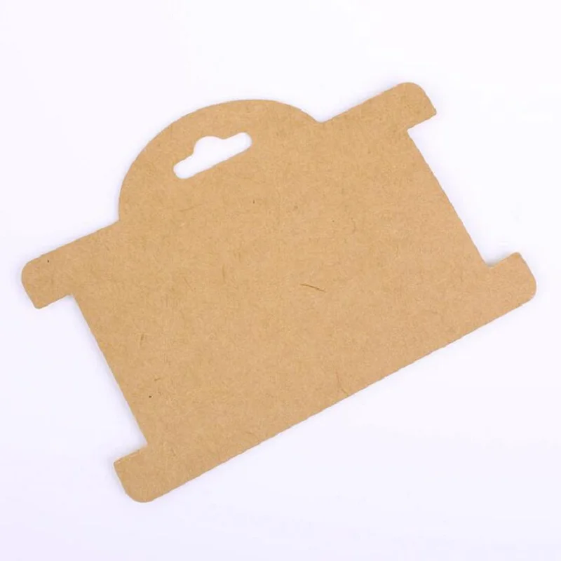 

Retro Brown Necklace Card Jewelry Bracelet Necklace Display Earring Favor Marking Garment Prices Label Tags Wh