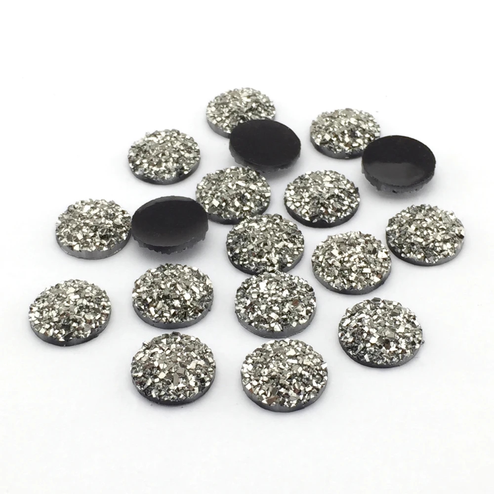 

Ritoule 40pcs 12mm Resin Cabochons Round Cameo Flat Back Cabochon Supplies for Jewelry Finding Diy Craft 9