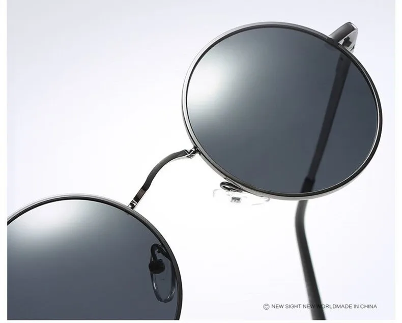 Новинка, унисекс, Джон Леннон, стильные винтажные Круглые Солнцезащитные очки Peace, очки для мужчин и женщин, круглые солнцезащитные очки Oculos De Sol Feminino YJ016