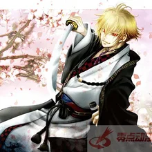 S0452 аниме хакуоки хакууки Чикаге KAZAMA Souji Okita TACHI меч W/красные ножны 41"