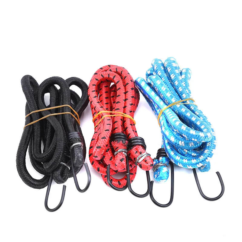 

Elastics Rubber Luggage Rope Cord Hooks Bikes Rope Tie Bicycle Luggage Roof Rack Strap Fixed Band Hook Bicycle Accessories