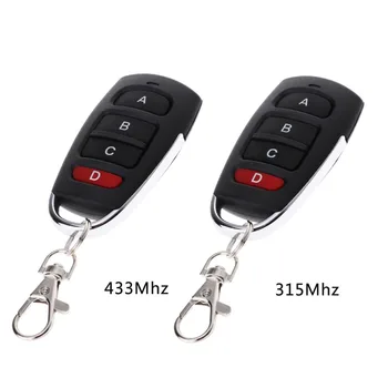 

315/433MHz Wireless Remote Controller 4 Button Copy Cloning Electric Garage Door