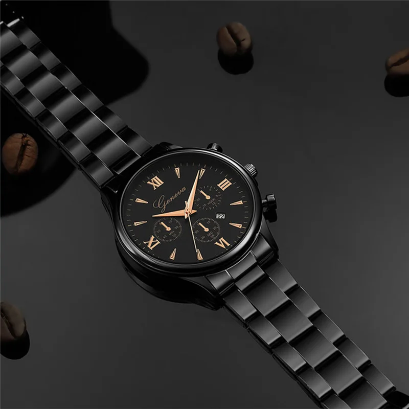 Роскошные мужские часы от топ бренда GENEVA, мужские часы, мужские кварцевые часы, уникальный дизайн, деловые наручные часы, reloj hombre